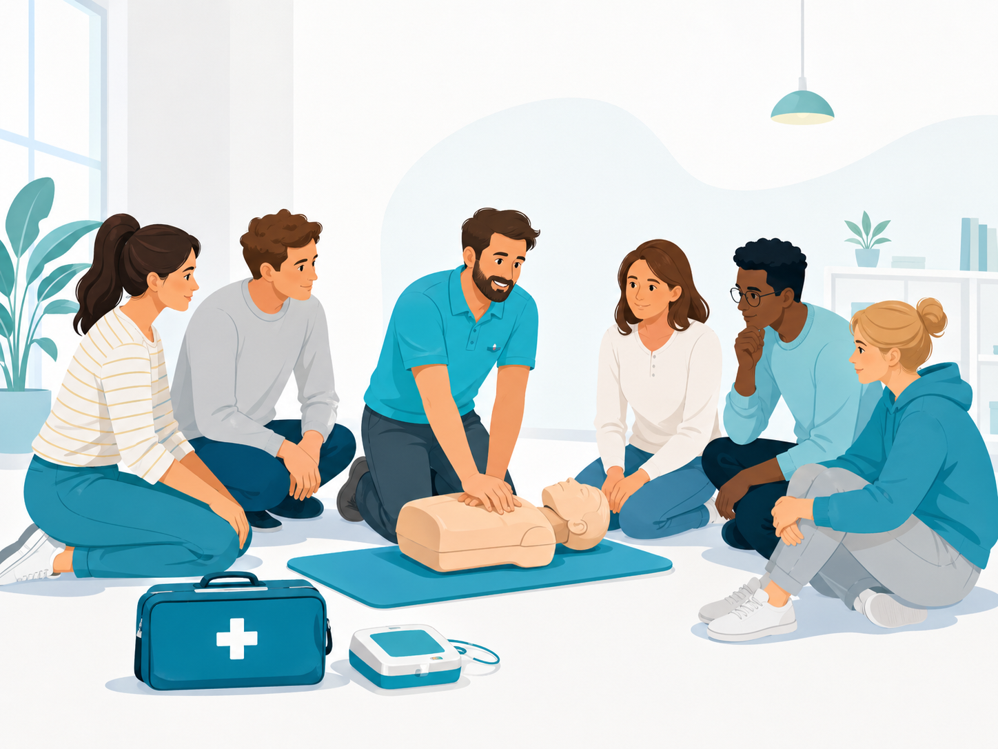 Formation aux gestes de premiers secours avec Réa-ctive